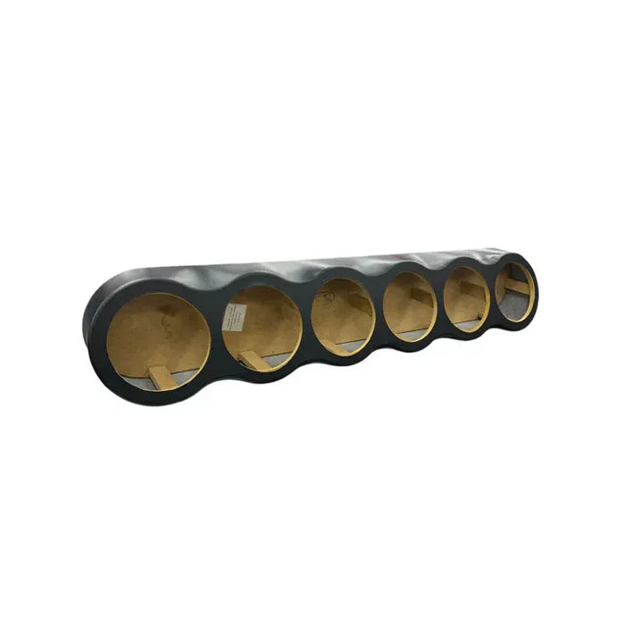 (6) 6.5" Speaker Roof Rack Headliner Enclosure Vinyl Box Pod For Apocalypse Speakers