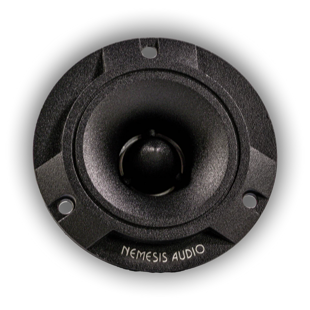 Nemesis Audio NA-TW40 3.8" 200W Pro Aluminum Super Bullet Tweeters with Capacitor Crossover (Pair)