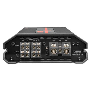 DS18 SXE-1200.4 Class A/B 4-Channel Full-Range Car Amplifier