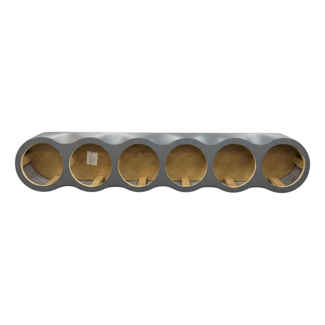 (6) 6.5" Speaker Roof Rack Headliner Enclosure Vinyl Box Pod For Apocalypse Speakers