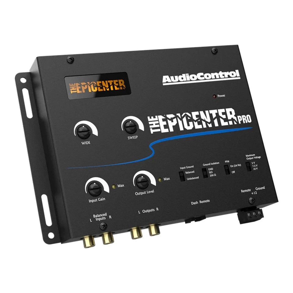 Audiocontrol EPICENTER PRO Bass Restoration Processor with Line Driver