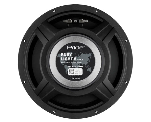 Pride Ruby Light 8v2 Speakers RMS 150 W Size 8″ (pair)